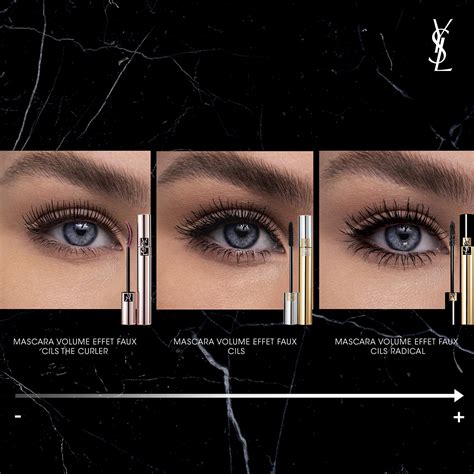 faux cils yves saint laurent|ysl makeup volume effet.